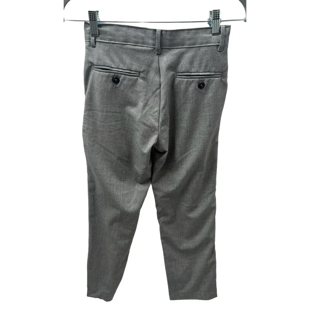 Izod Boys Gray Dress Pants Size 10 Regular pockets Easter outfit